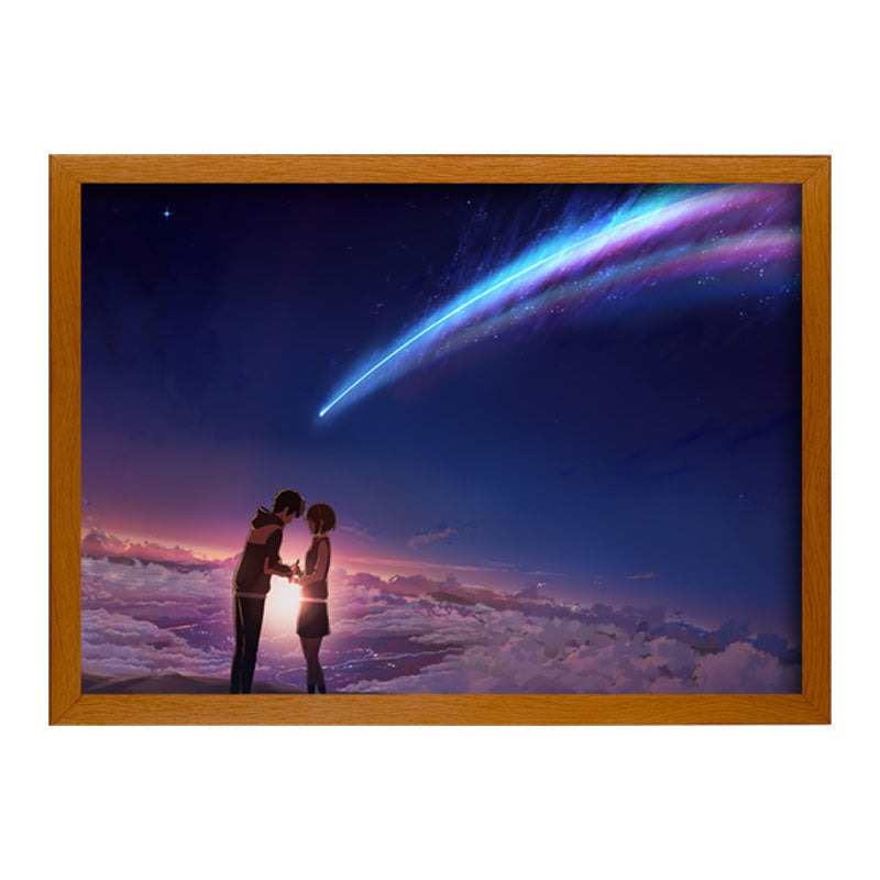 Your Name Light Painting Lamp Light up Artwork Night Light