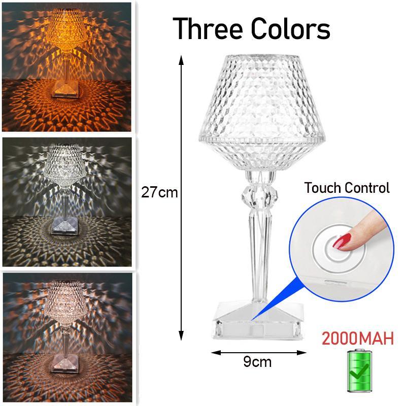 Class Wave Point Diamond Table Lamp - BASESUNNight lightsBasesunBASESUN