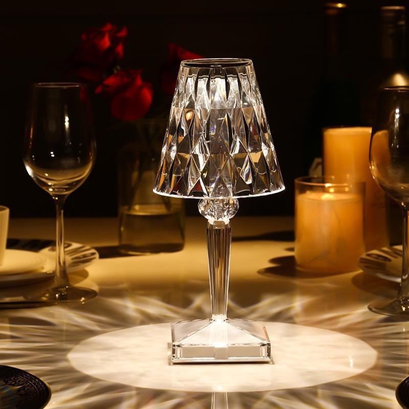 Crystal Diamond Table Lamp - BASESUNNight lightsBasesunBASESUN