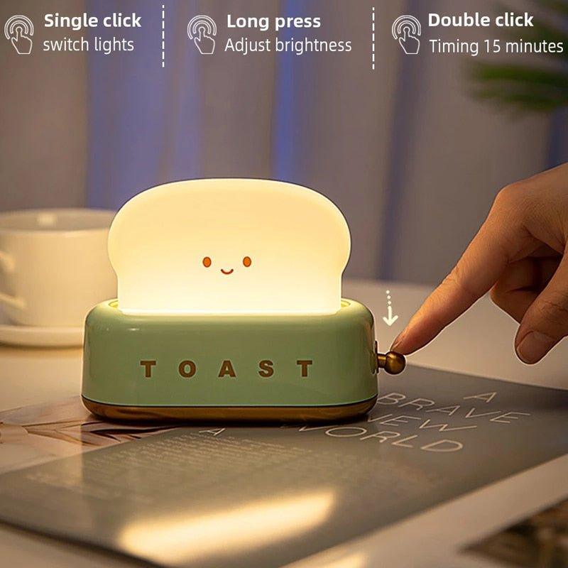 Cute Bread Maker Silicone Lamp Night Light - BASESUNNight lightsBasesunBASESUN