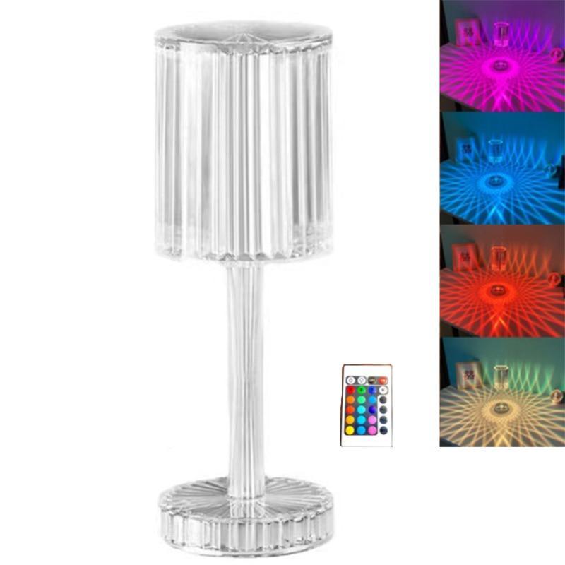 Gatsby Crystal Diamond Table Lamp Nihgt Light - BASESUNNight lightsBasesunBASESUN