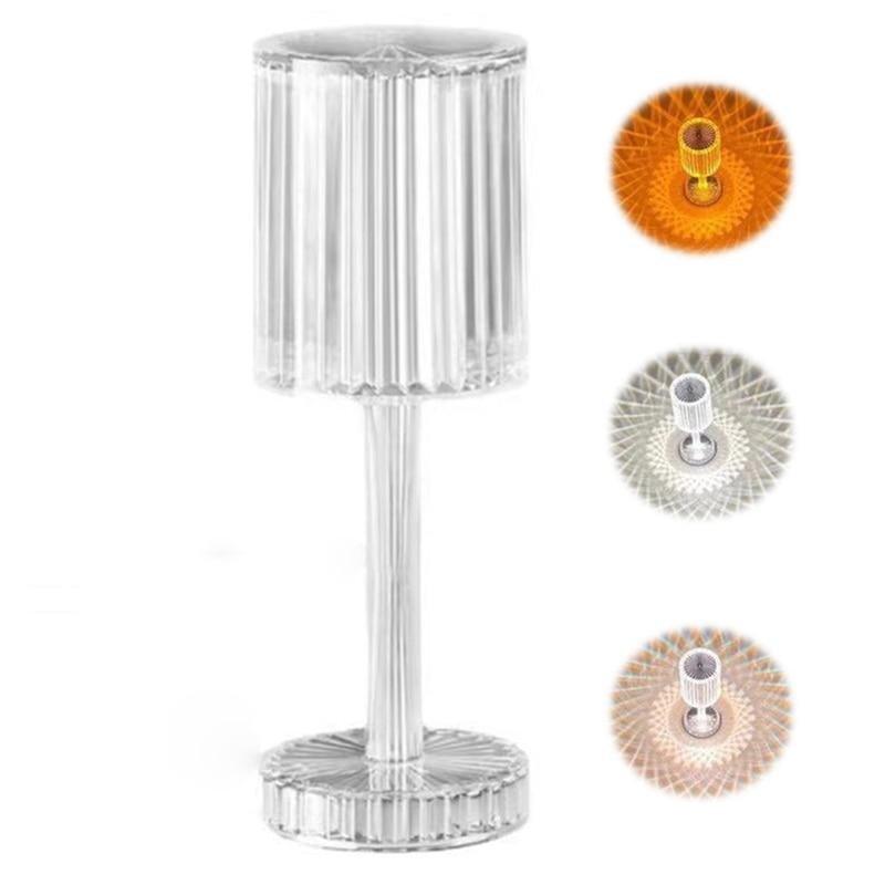 Gatsby Crystal Diamond Table Lamp Nihgt Light - BASESUNNight lightsBasesunBASESUN