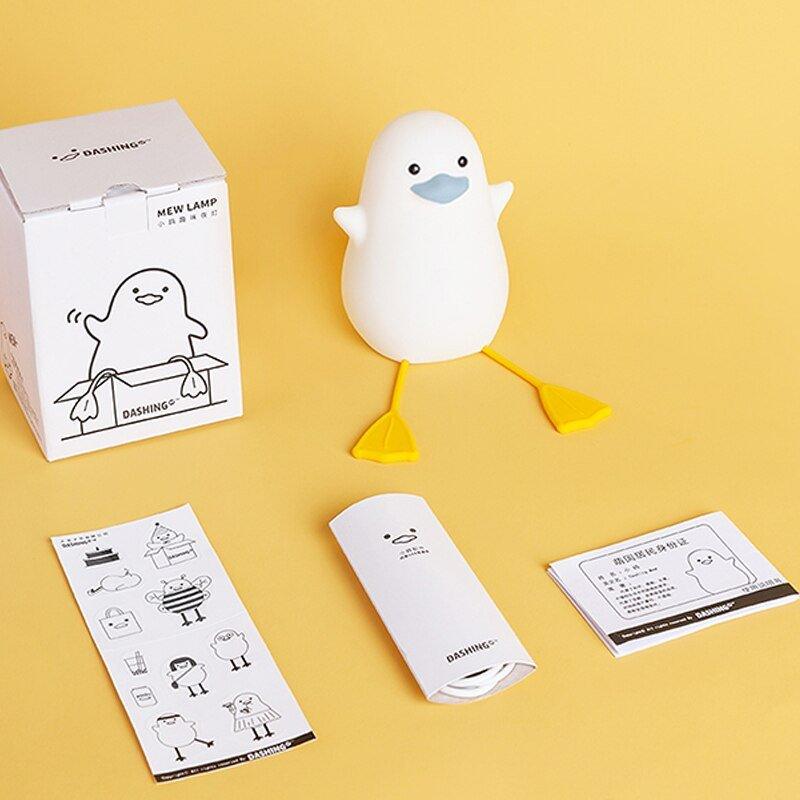 Squishy Seagull Night Light Home Decor Lamp - BASESUNNight lightsBasesunBASESUN