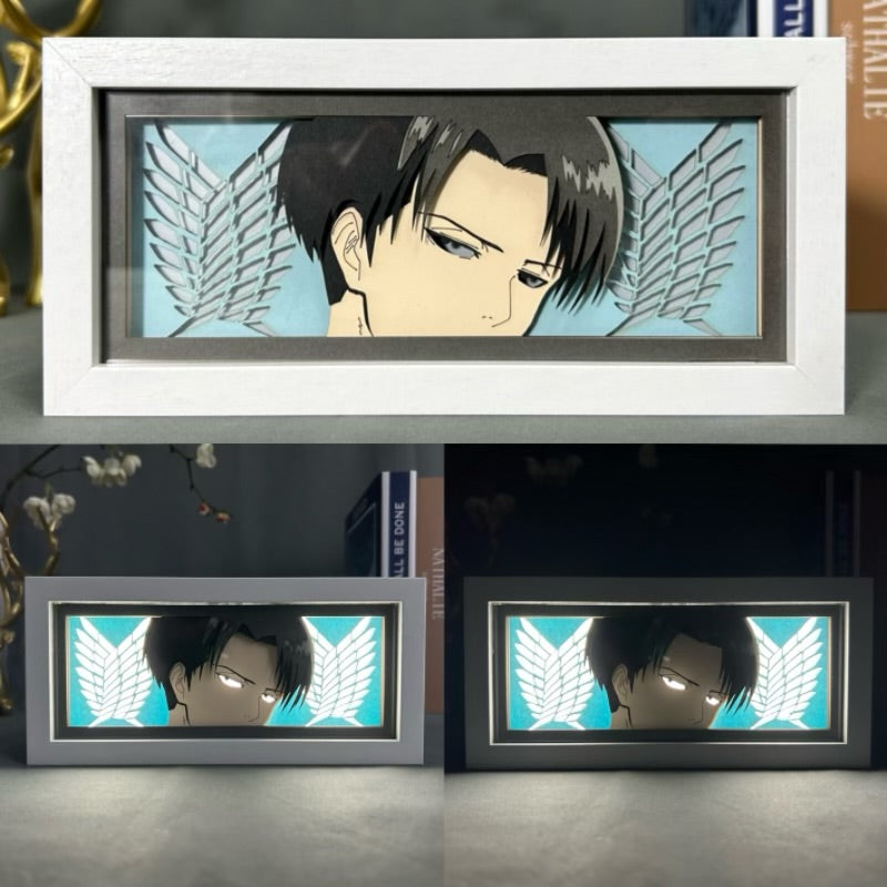 Attack on Titan Anime Led Light Box Gift Night Light