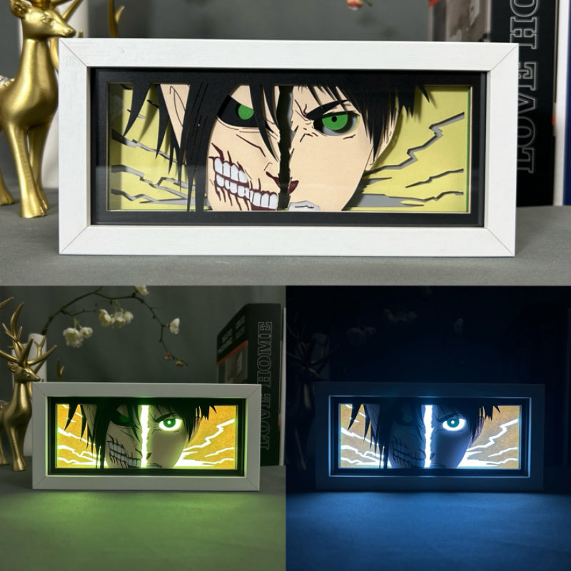 Attack on Titan Anime Led Light Box Gift Night Light