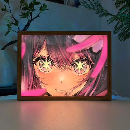 LED light painting Oshi no Ko ONK-TZ01 light on