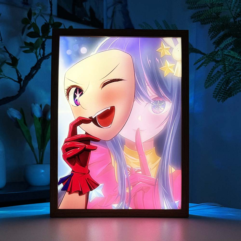 LED light painting Oshi no Ko ONK-TZ02 light on