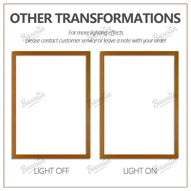 Custom LED Light Painting | Anime & Art Gifts Photo Frames Wall Art