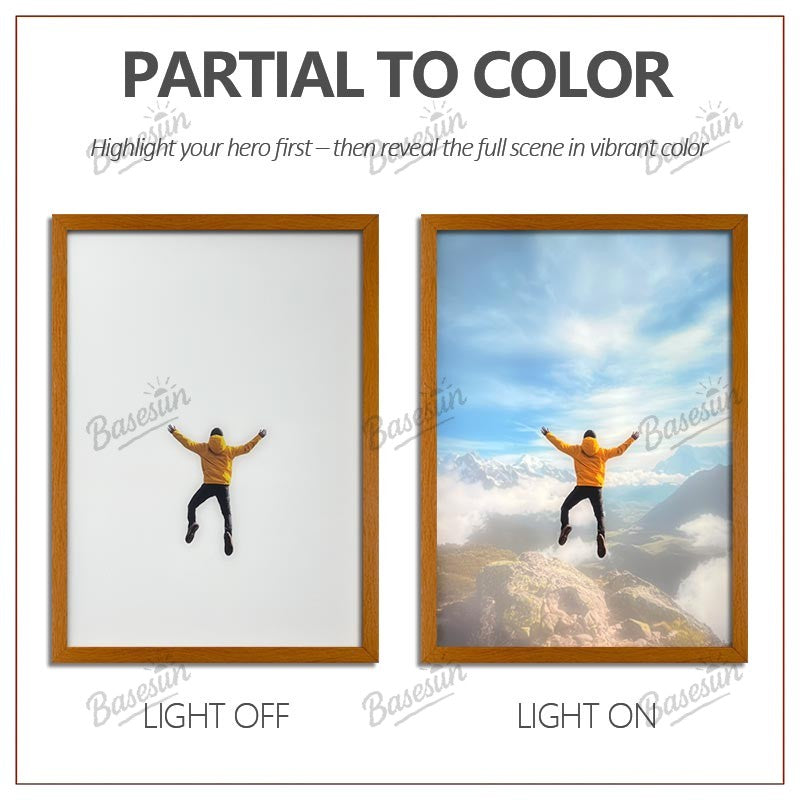 Custom LED Light Painting | Anime & Art Gifts Photo Frames Wall Art