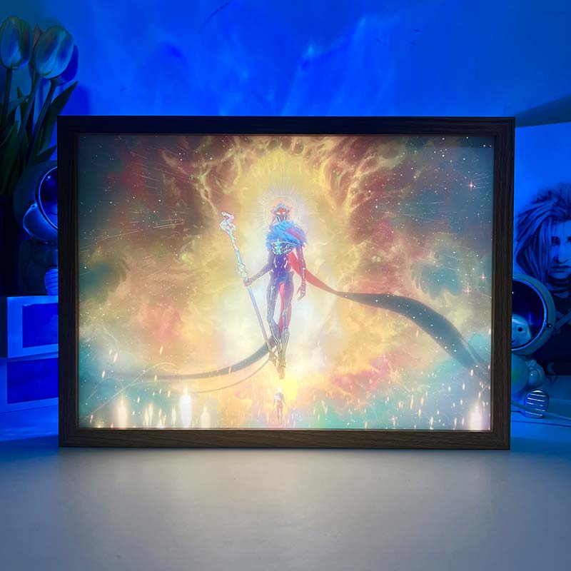 Arcane: Viktor Anime LED Light Painting Photo Frame