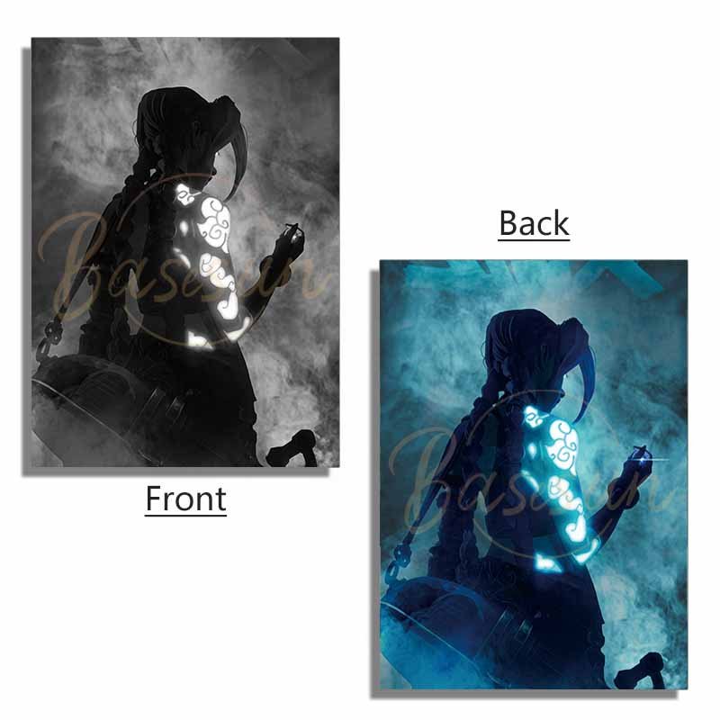 Arcane: League of Legends Acrylic Panel Accessory Artwork - BASESUNLight PaintingBasesunBASESUN