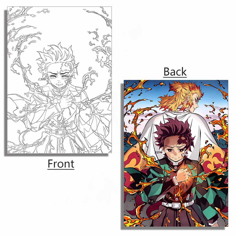 Demon Slayer Acrylic Panel Accessory - BASESUNLight PaintingBasesunBASESUN