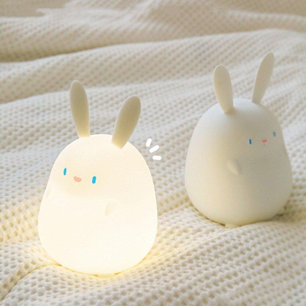 Bunny Silicone Lamp Led Nightlights Home Decor Lamp - BASESUNNight lightsBasesunBASESUN