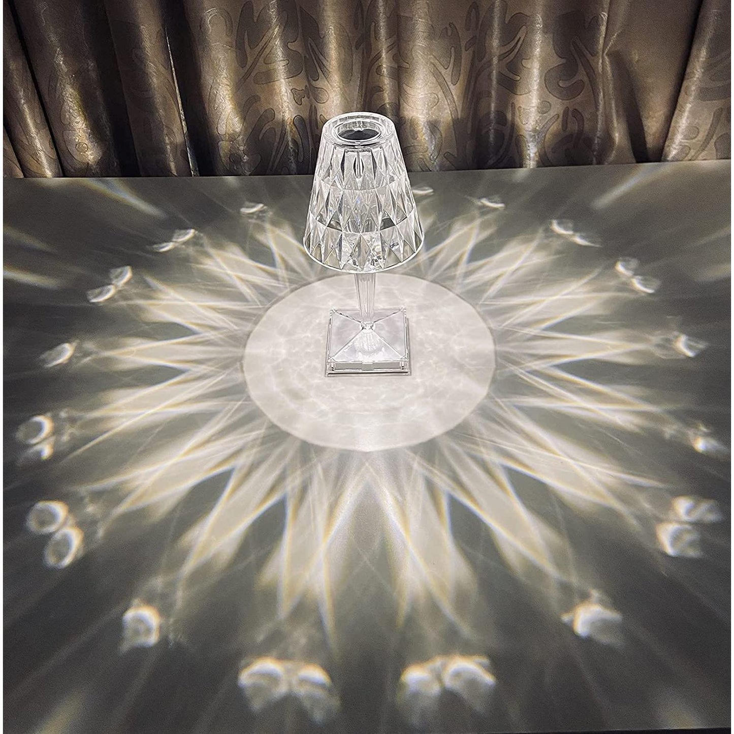 Crystal Diamond Table Lamp - BASESUNNight lightsBasesunBASESUN
