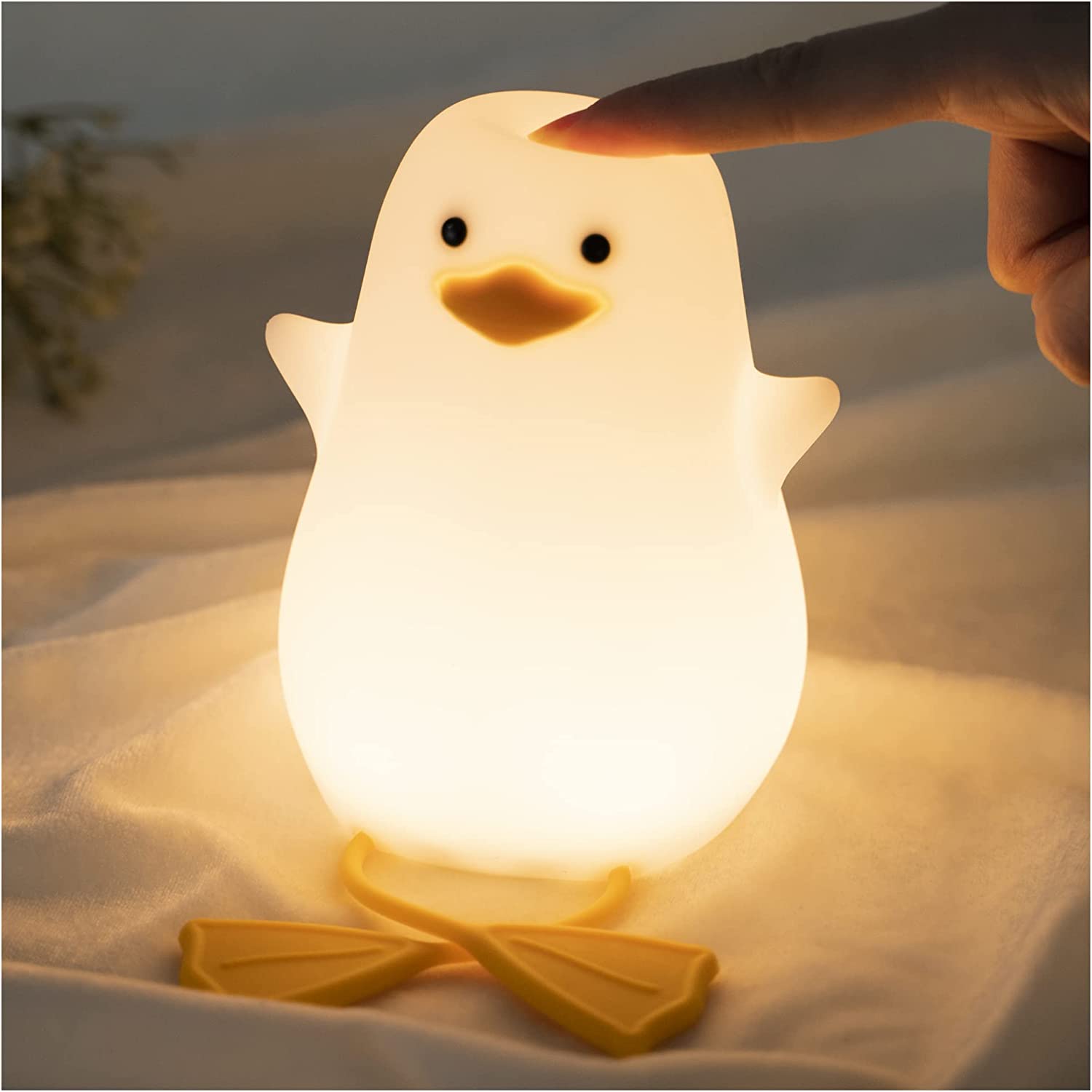 Squishy Seagull Night Light Home Decor Lamp - BasesunNight lightsBasesunBasesun