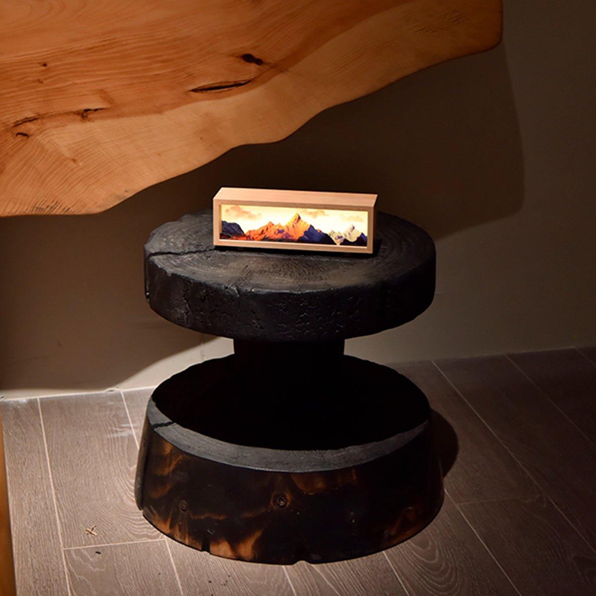 Sunlit Golden Mountain Table Lamp Night Light - BASESUNBasesunBASESUN