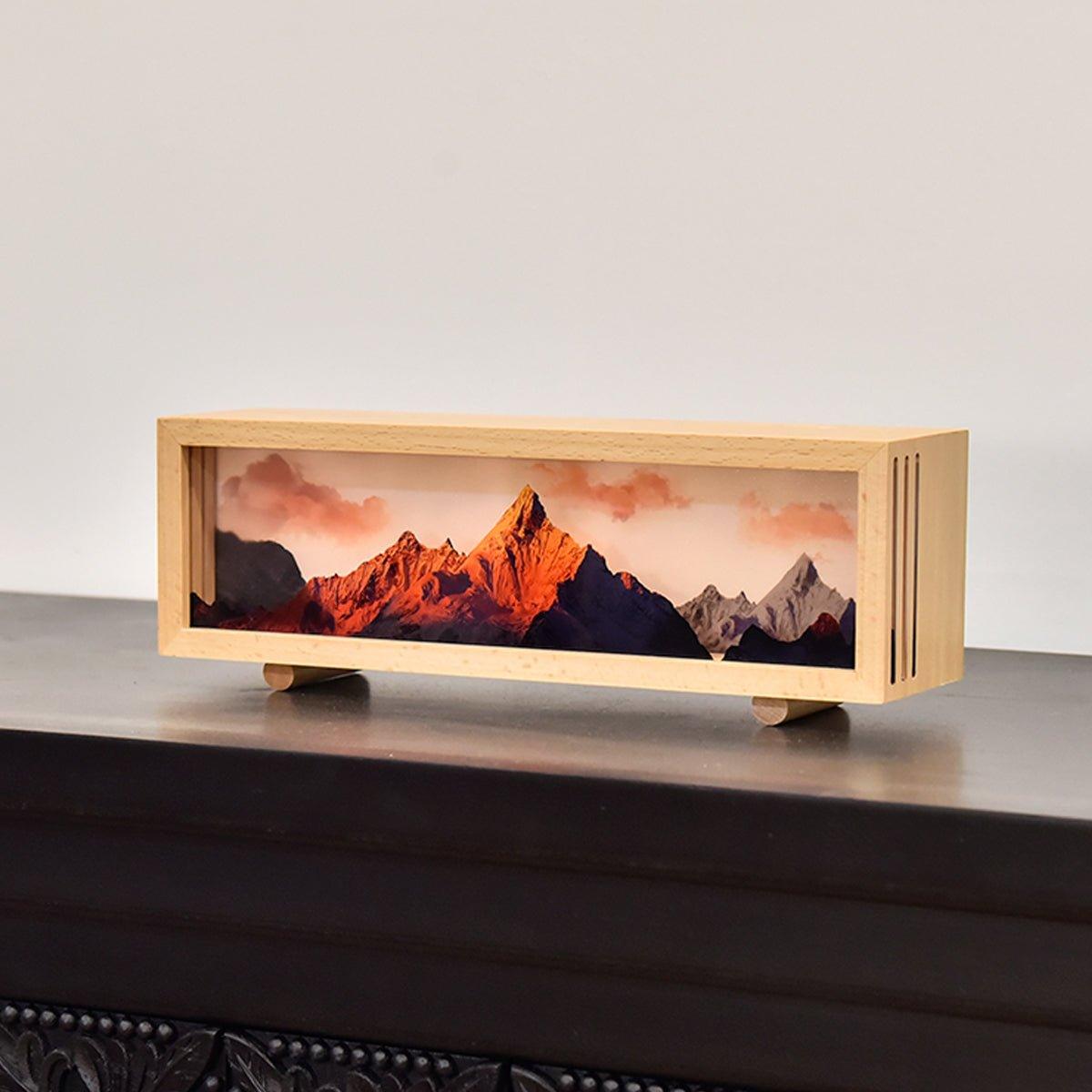 Sunlit Golden Mountain Table Lamp Night Light - BASESUNBasesunBASESUN